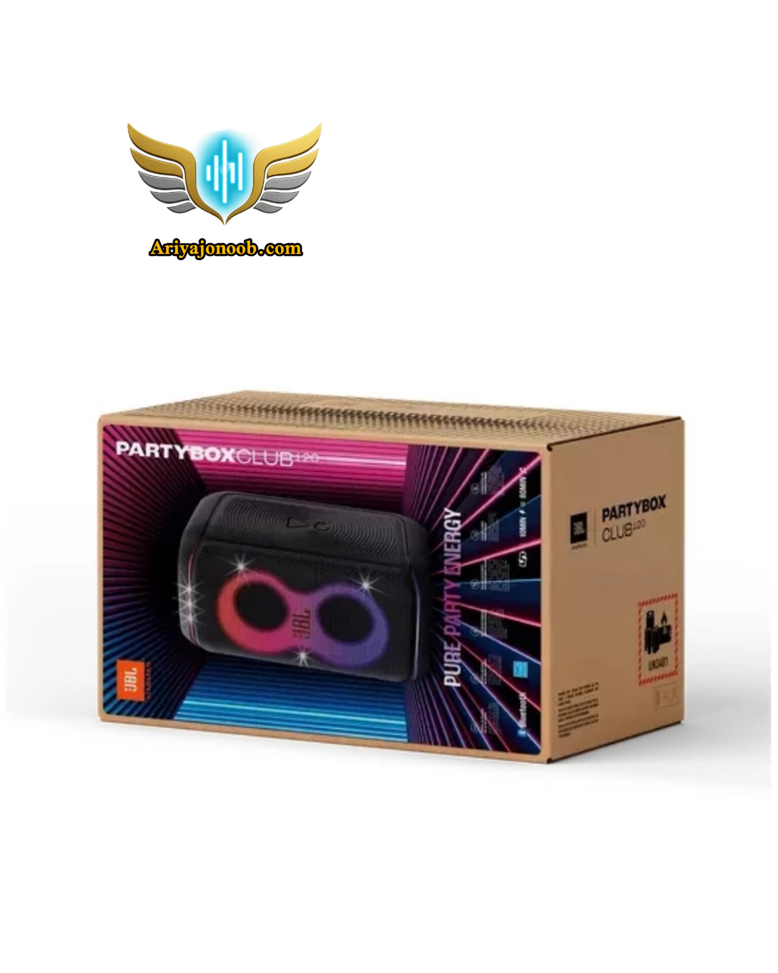 اسپیکر جی بی ال مدل PartyBox Club 120