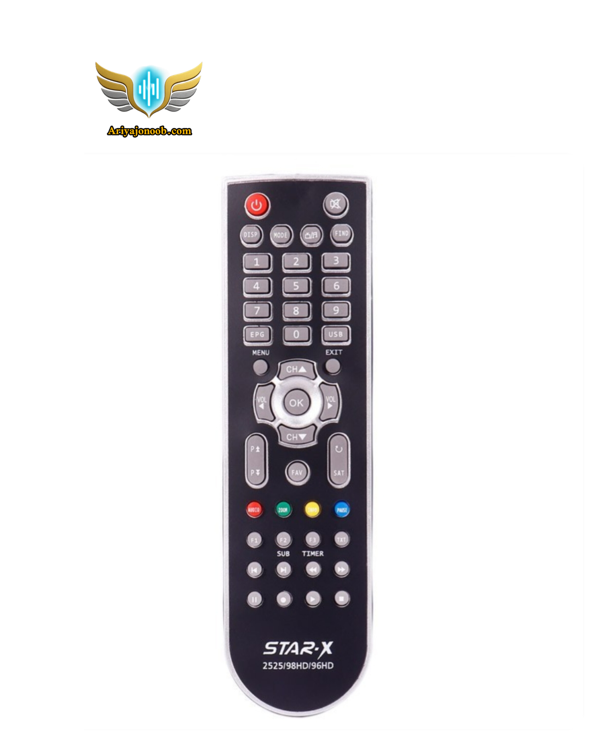 ریموت کنترل استار ایکس مدل2525/98HD/96HD X98